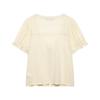 European and American Style, New Women's Clothing, Foreign Style, Fashionable Style, Embroidered Tulle Shirt 0881013