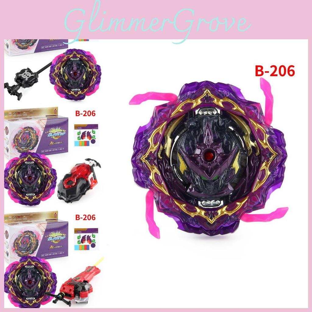 B-206 Fortress Luxor Burst Gyro With Launcher Alloy – Double Pull String