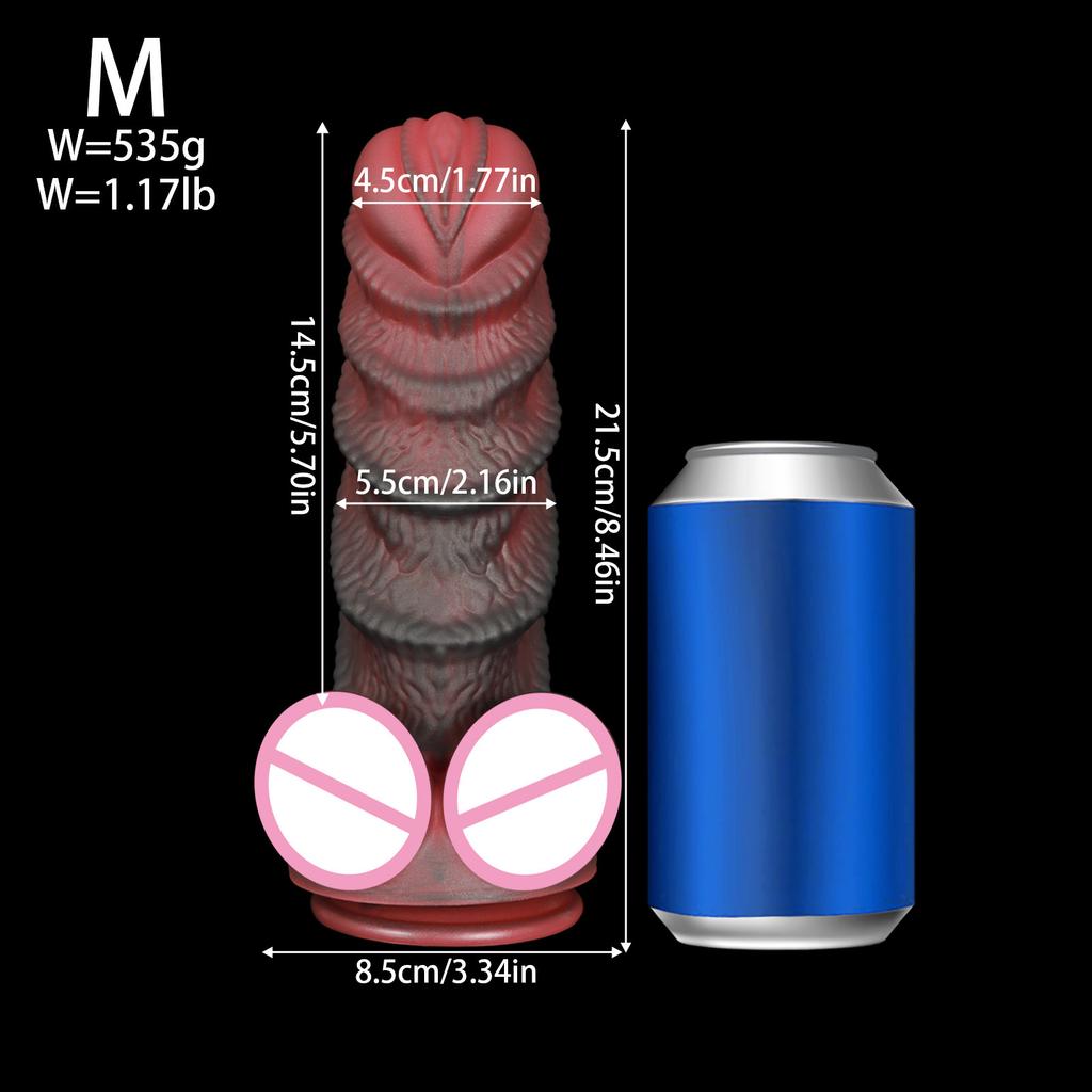 Alien Dildo Fake Penis Liquid Silicone Adult Sexual Product