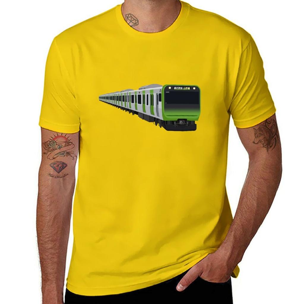 New Yamanote Line - E235 Series Japanese Train T-Shirt Short t-shirt graphic t shirt mens graphic t-shirts funny