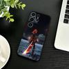 U-Genshin A-Kaedehara Kazuha Phone Case For Samsung S26,S25,S24,S23,S22,S21,S20,Ultra,Plus,FE Black Soft Cover