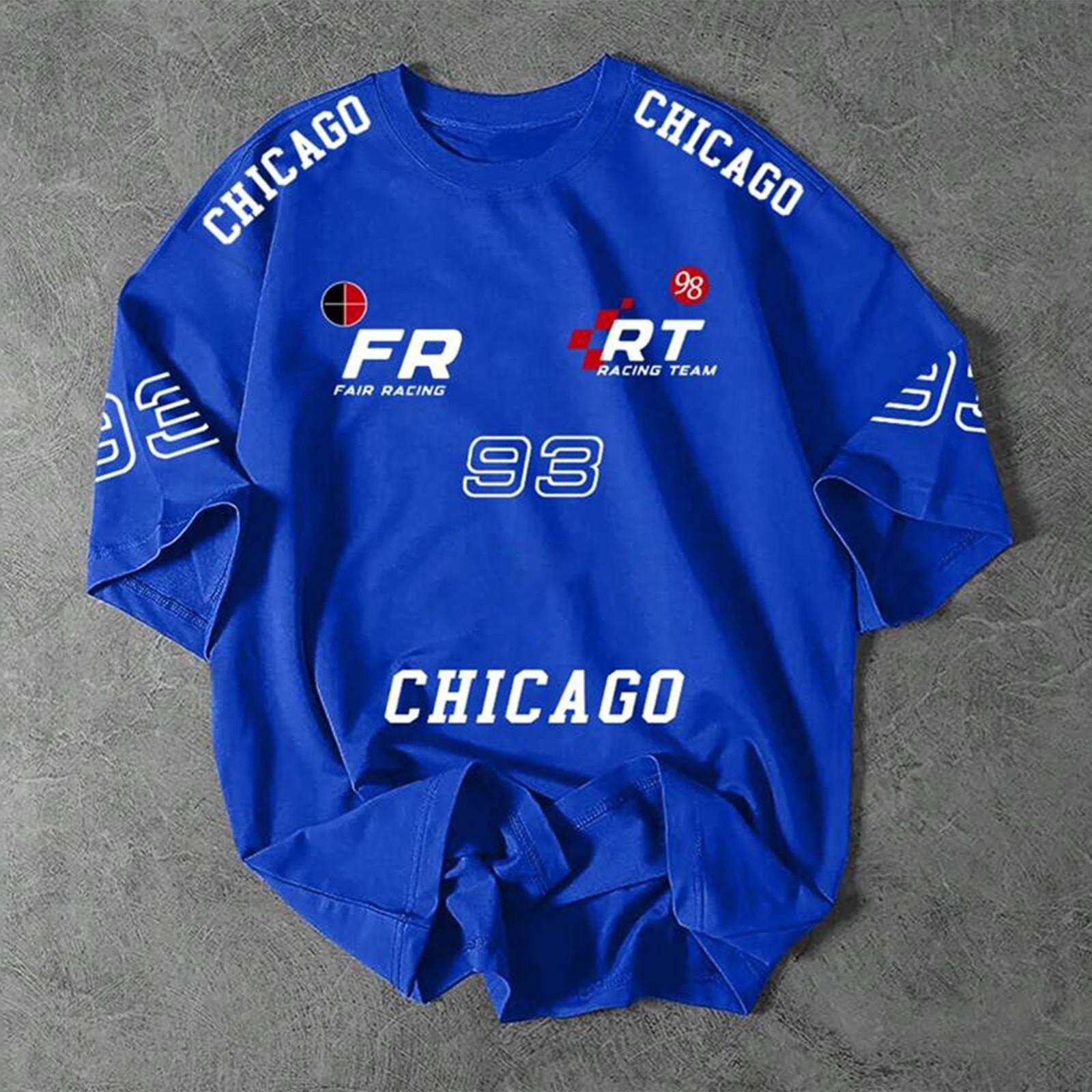 Футболка унисекс с круглым вырезом и принтом — фото 4