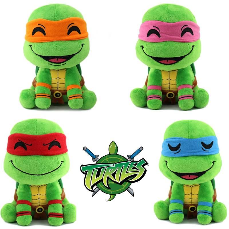 Cute Ninja Turtle Plush Toy Soft Stuffed Animal For Kids Cartoon Style Turtle Figure