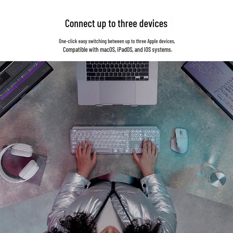 Logitech MX Keys S Wireless Keyboard for Mac