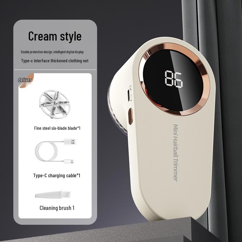 

Rechargeable Digital Display Lint Remover Shaver for Clothes