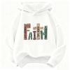 Vintage Faith Colorful Design Hoodie Kids Children's Sweatshirt Hoody Casual Hoodies for Boys Girls Clothes