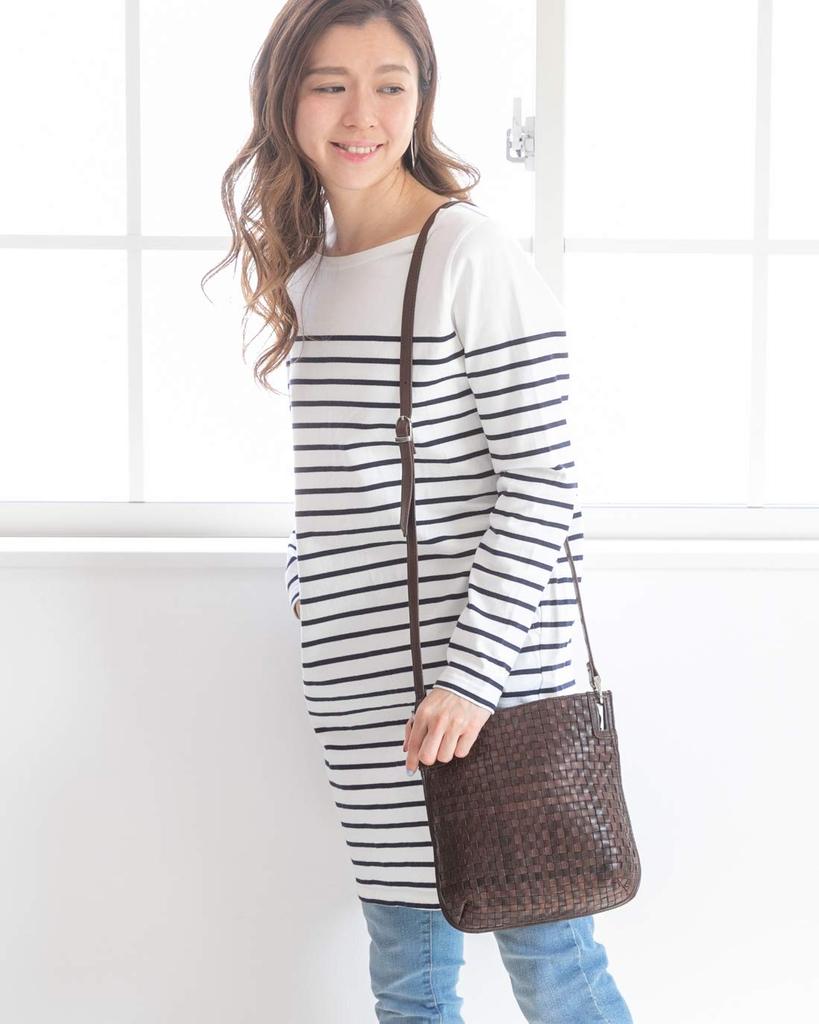 [IMAI BAG since 1977] Imai Bag Pony Mesh Shoulder Bag, Genuine Leather, Shoulder Bag, Crossbody Bag (33166 Chocolate)