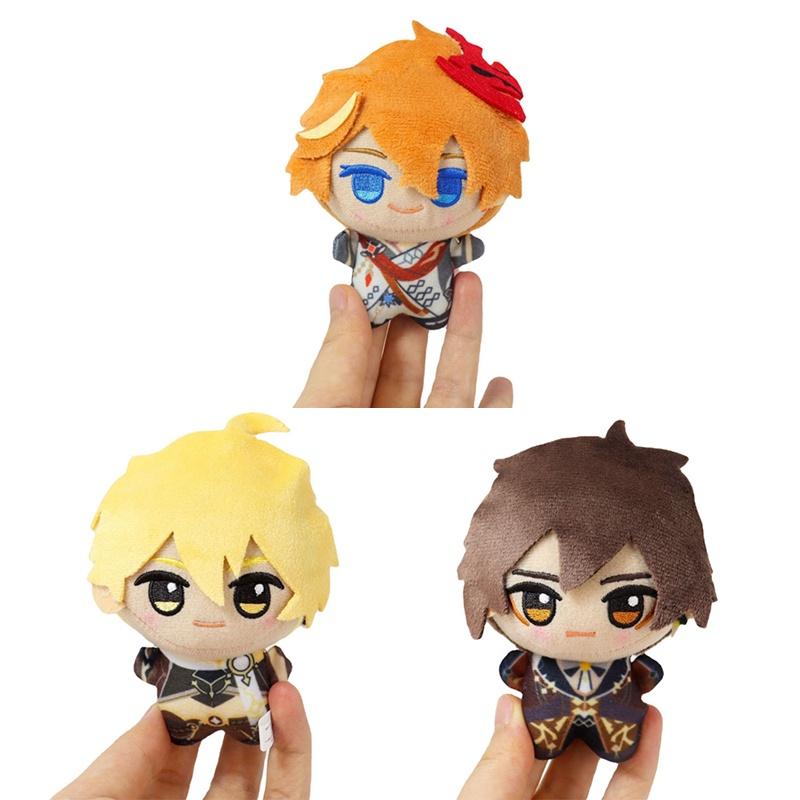 Zhongli Genshin Impact Xiao Plush Doll Pendant Figures Toys Game Cute Gifts