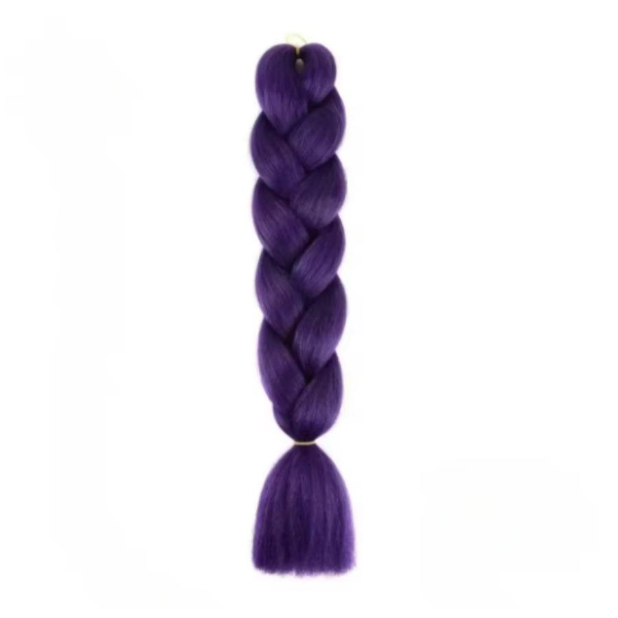 Jumbo Braids Synthetic Single Ombre Color Braiding Hair Twist Rainbow Hair Wigs
