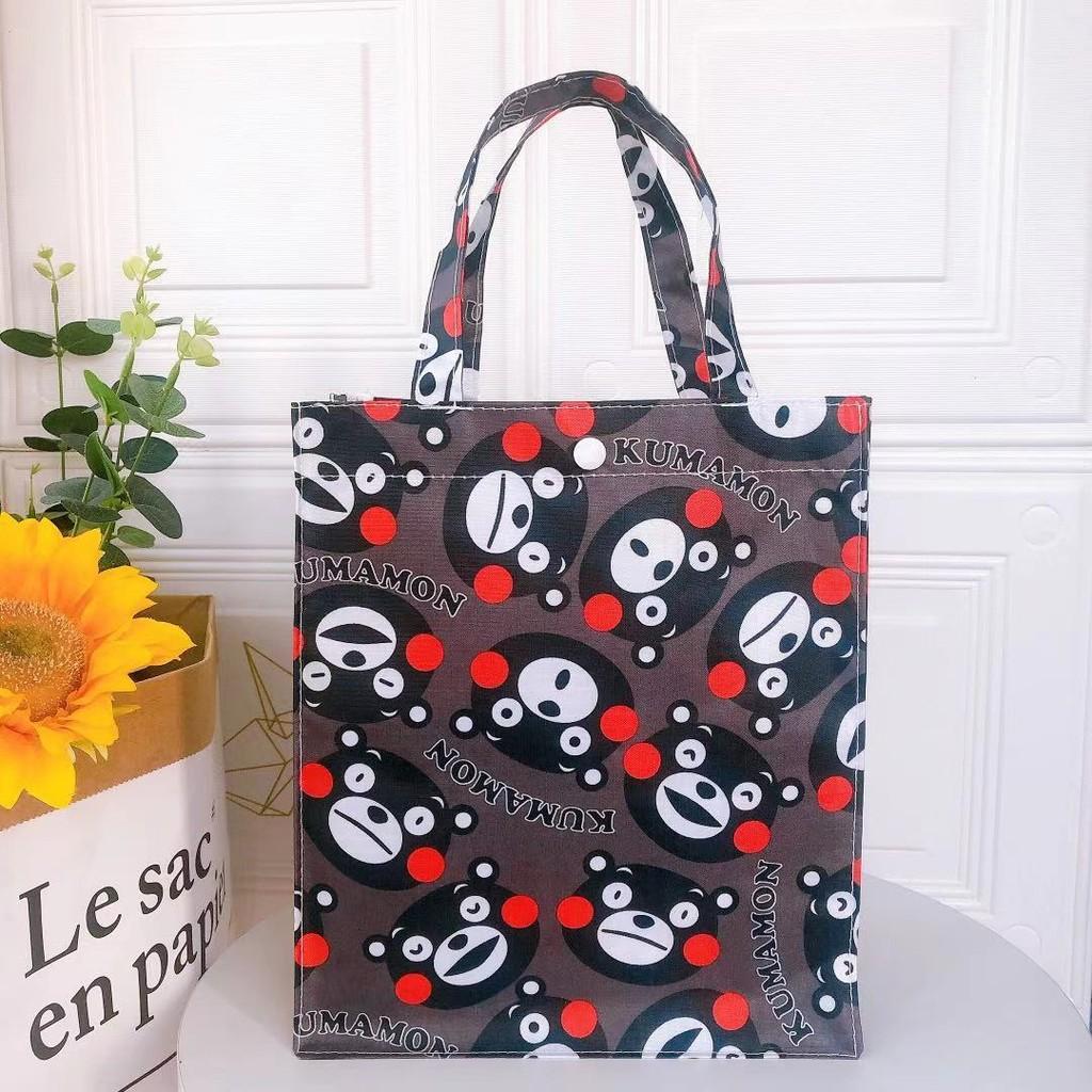 Pokonyan Chan Shin Cartoon Lunch Box Bag With Multipurpose Storage For Use Daily