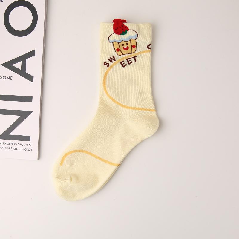 

Каваи Мультяшные Носкиженские Девушки Теплые Высококачественные Модные Носки Средней Длины Мягкие Удобные Хлопковые Носки A1