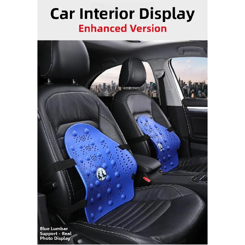 Ergonomic Car Ba Support Pillow Lumbar Cuion Prure Relief Vehicle Cuion All Seasons Spine Support Pillow