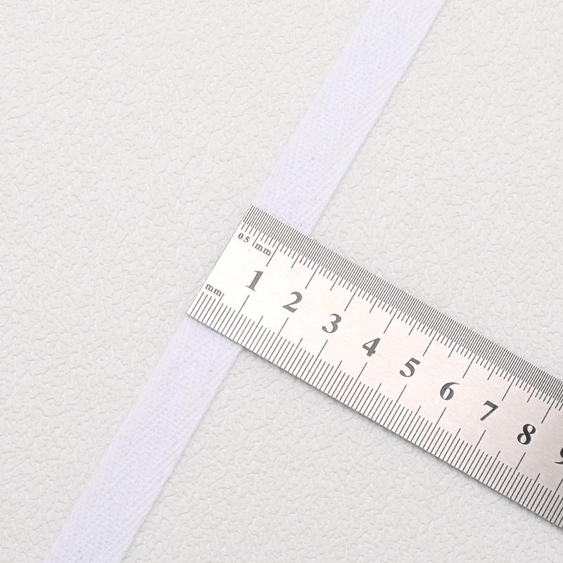 Herringbone Cotton Fabric Strip: Versatile Woven Tape for Binding & Edging