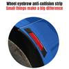 2Pcs High Brightness Reflective Wheel Arch Stickers Safety Warning Decal  Car Exterior Protection