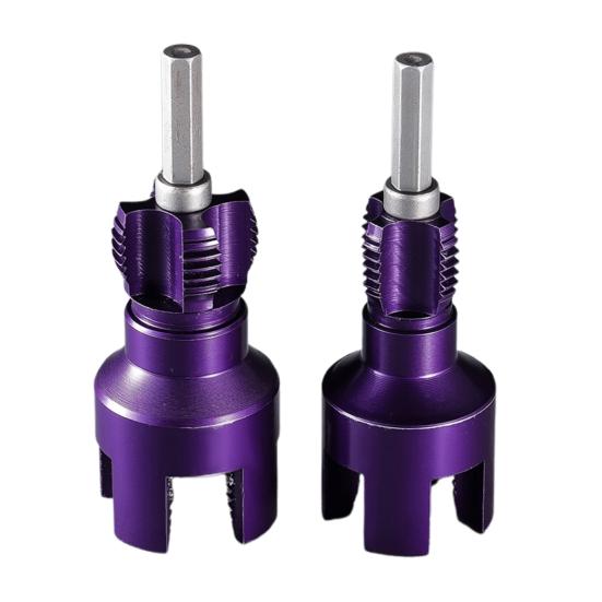 1/2Pcs Pipe Thread Cutting Tools Universal Dual-Function Integrated Internal External Pipe Threading Tools for Home Repair