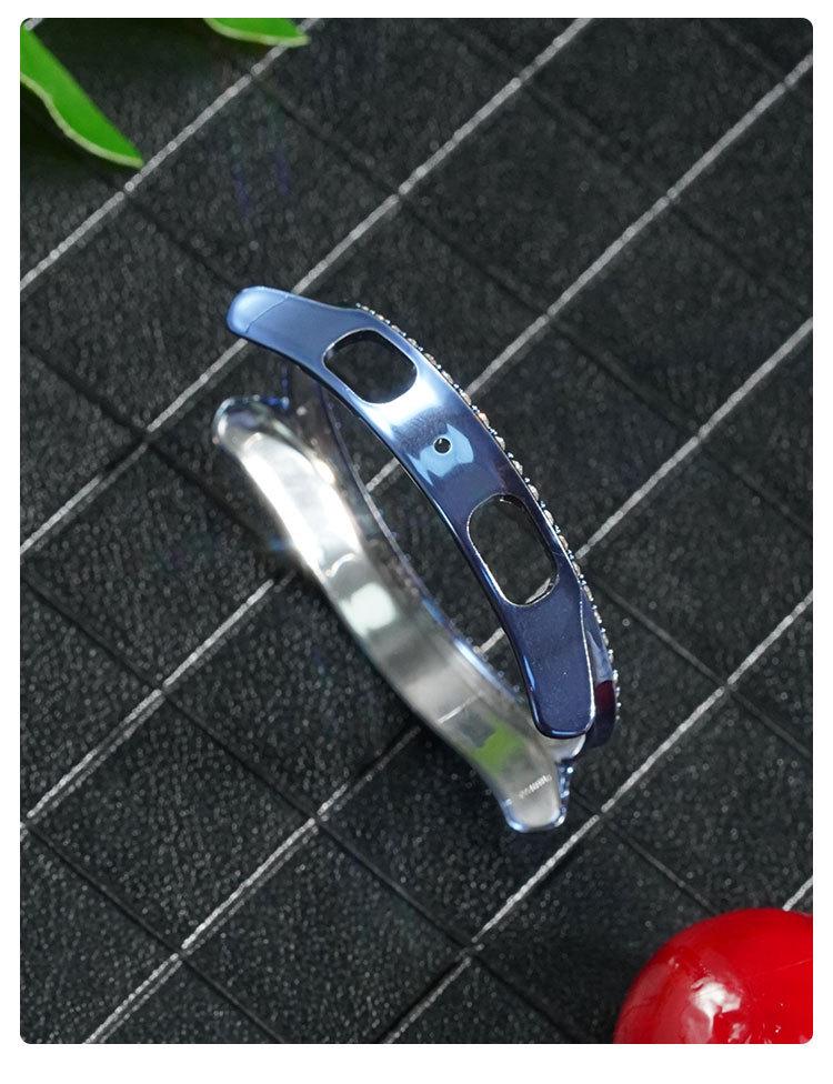 Samsung Galaxy Watch 5/4 Single Row Diamond Hollowed-Out Protective Case