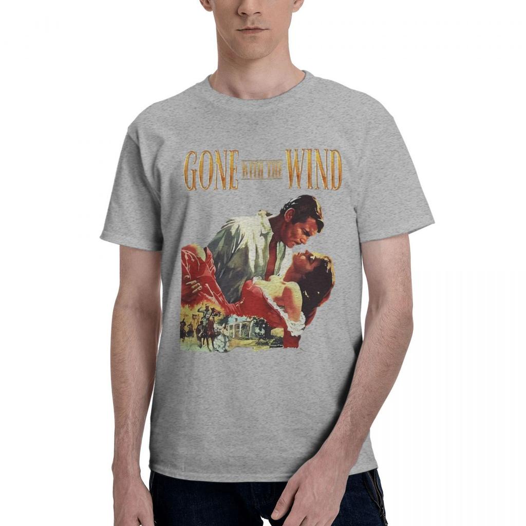 Gone With The Wind 100 Cotton Casual Breathable Confortable T Shirt Funny TShirt For Men Mens Gifts