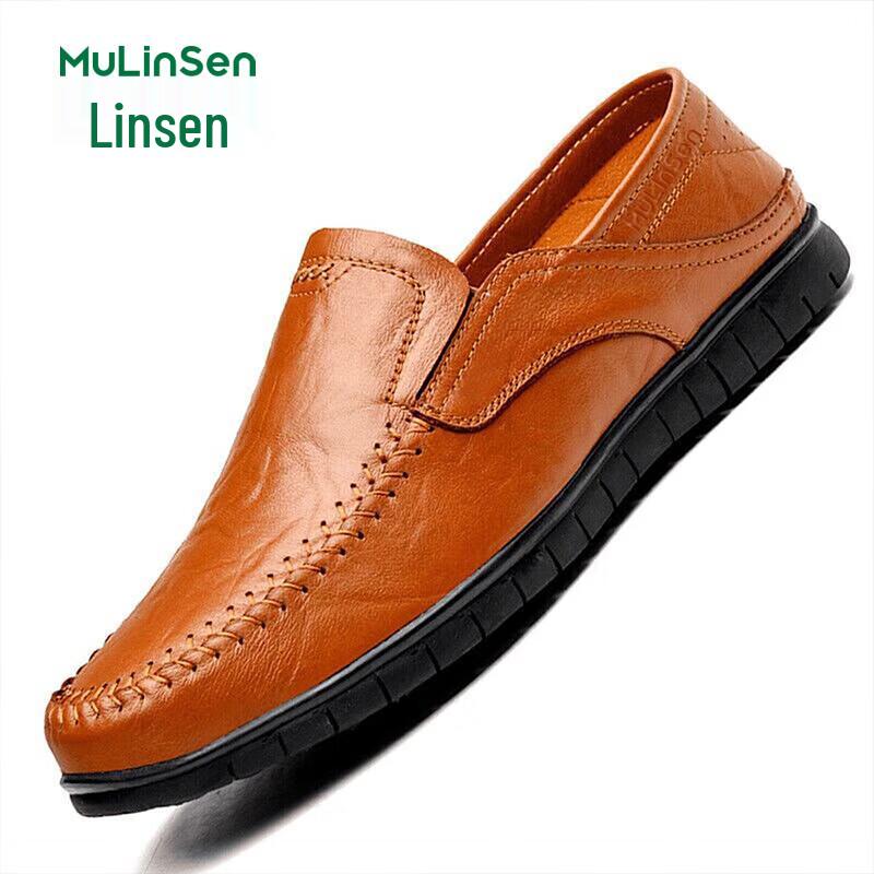 MULINSEN Men s Casual Slip-On Loafers 39