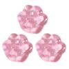 3/5Pcs Clear Cat Paw Squeeze Toy Anxiety Stress Relief Transparent Kitten Paw Pinch Sensory Toy Kids Teens Adults Soft