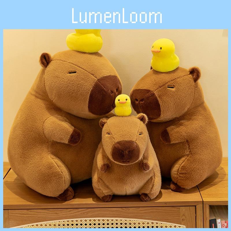 Capybara Duck Pull Duck Plush Toy Cute Cartoon Children Birthday Gift Holiday
