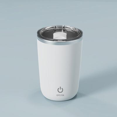 Elektrischer rotierender, selbstrührender Kaffeebecher aus 304 Edelstahl, wiederaufladbarer automatischer Mischbecher für