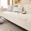 Universal Sofa Cover Towel Thicken Chenille Embroidery Living Room Sofa Cushion Non-Slip Sofa Cushion Armrest Backrest Covers