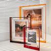 Transparent Colorful Square Photo Frame Acrylic Picture Frame Ornaments  Living Room