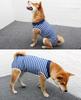 Unisex Pet Recovery Suit: Anti-Lick, Breathable Four-Legged Outfit for Post-Surgery, Weaning, and Hair Loss Protection.