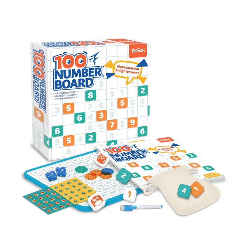 

Магнитная доска 100, Монтессори образование 1-100 Цифровая доска плюс и минус, Математическое просвещение Обучающие игрушки разноцветный