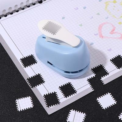 Hole Puncher Embossing Machine Punches Maker Toothed Puncher Embosser Stamp Border Punch  DIY Craft