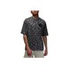 Jordan T-shirt Casual Girocollo a Maniche Corte con Stampa Paris Saint-Germain Uomo Top Nera DZ2912-068
