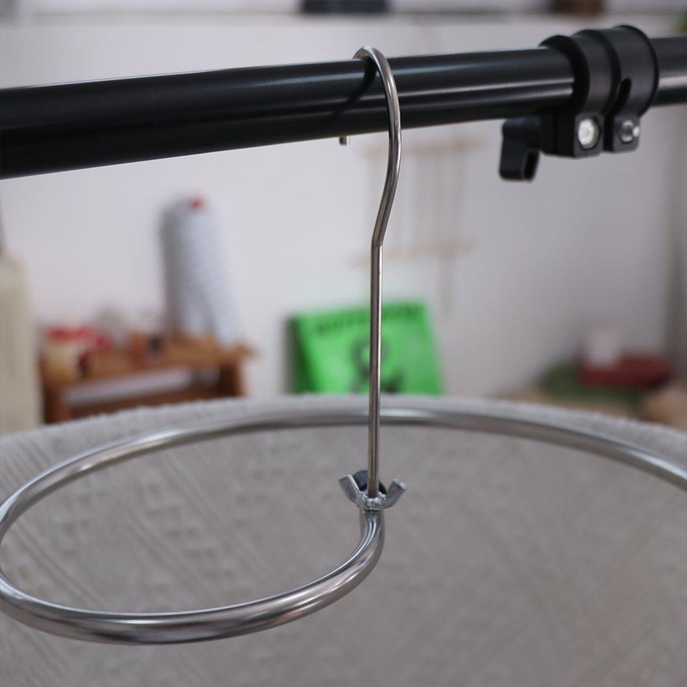 Rotating Quilt Sheet Hanger Round Spirals Clothes Pole Blanket Hanger Spirals Drying Rack  Outdoor