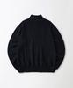 OUTSTANDING Half Zip-Up Knit Sweater_Navy