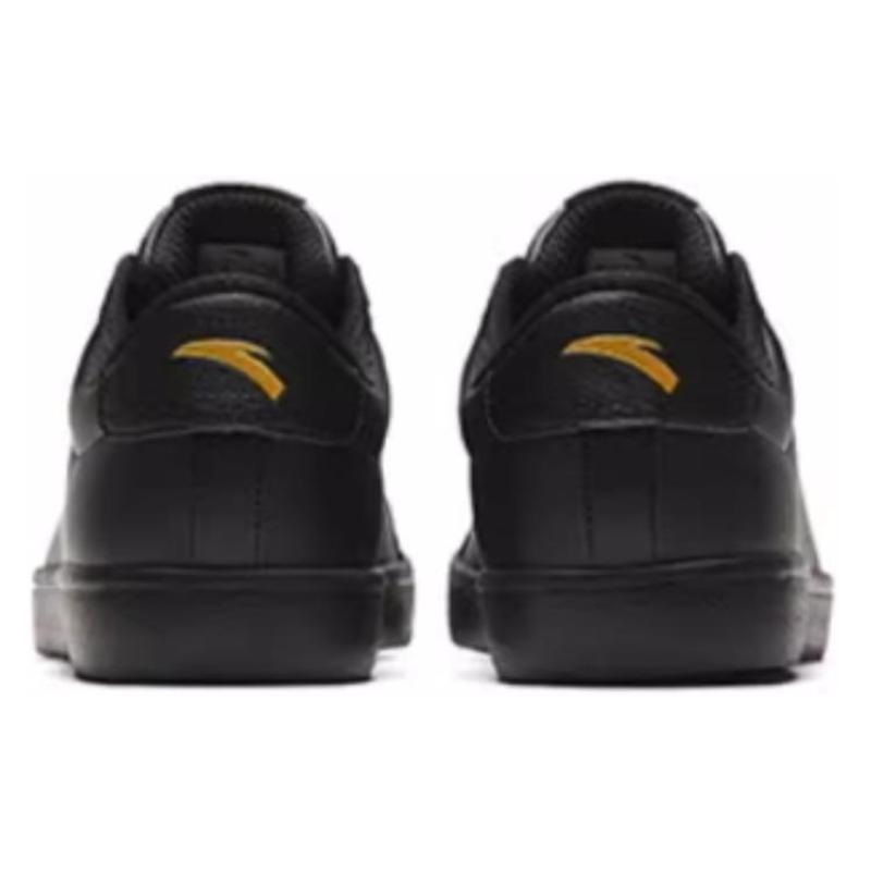 Anta Cushioning Lightweight Low top Skateboard Shoes Men's Black Sneakers 912428052-3