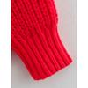 Autumn New Women's Fashion and Casual Versatile Round Neck Single Breasted Knitted Sweater
