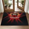 OGC Nice FC Design Crystal Velvet Rug Soft Decorative Mat for Bedroom Entrance