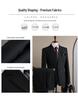 Men's Slim Fit British-Style Formal Suit - Korean Trendy Business Attire