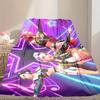 Kpop Demon Hunters Blanket, Valentine's Day, Halloween, Thanksgiving Gift Blankets, Home Blanket for Bed and Couch Use