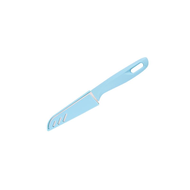 

Нож для фруктов из нержавеющей стали, инструмент для резки овощей, суши, бытовой кухонный нож, инструмент для приготовления пищи синий