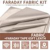 Faraday Fabric, EMP Protection Military Grade, Can Block Wifi, Bluetooth, Cellular Signals- Faraday Cloth Proof