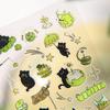 Sky Green 3D Apple Cat Nail Art Stickers - Camera & Tablet Decoration