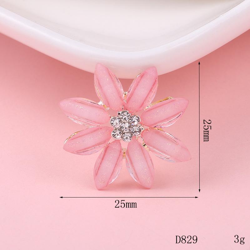 Five-Petal Diamond Flower Snowflake DIY Phone Shell Sticker