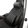 NAPPA Leather Car Neck Pillow  Auto Rear Seat Back Headrest Lumbar Supports Travel Cushion For Porsche Boxster Cayenne Panamera