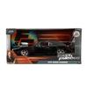 JADA TOYS 1/24 Scale Fast & Furious Dodge Charger 1970 Black F&F Charger Diecast Model Car 35421 [Parallel Import]