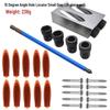 15° Woodworking Oblique Hole Locator for M6-M8-M10, Small Gray