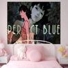 Japanese Horror Movie Pperfect Bblue Anime Tapestry Hippie Flower Wall Carpets Dorm Decor Wall Hanging Home Decor