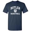 Butler Bulldogs Arch Logo Basketball T-Shirt - Navy