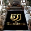 Juventus Customize Your Name Floor Mat Design for Living Rooms Kitchen Dining Room Decorate Room Antislip Carpet Anime Office Decor Spiritual Gift