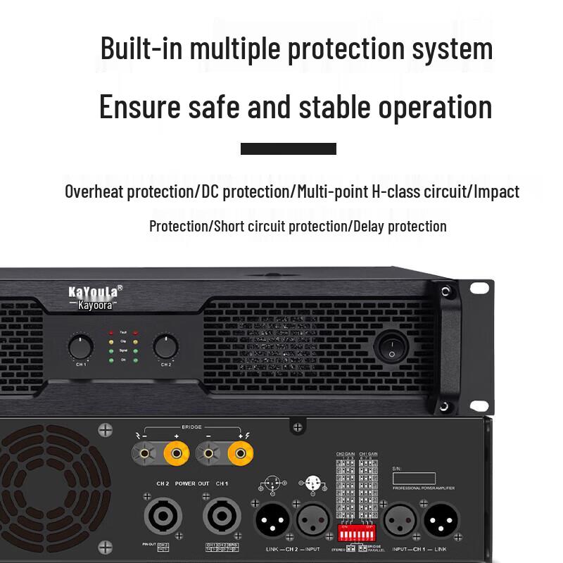 KaYouLa KYL-2004 Professional Power Amplifier