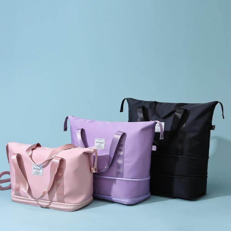 Large Capacity Portable Short Travel Bag Can Be Used To Trolley Case for Women Lightweight Business Travel Portable Luggage Storage Bag for Men